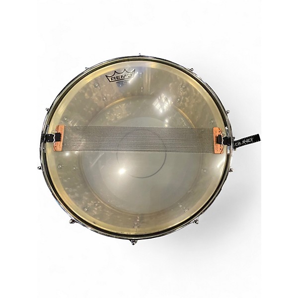 Used Gretsch Drums 14in Silver Series Hammered Brass BRASS Drum