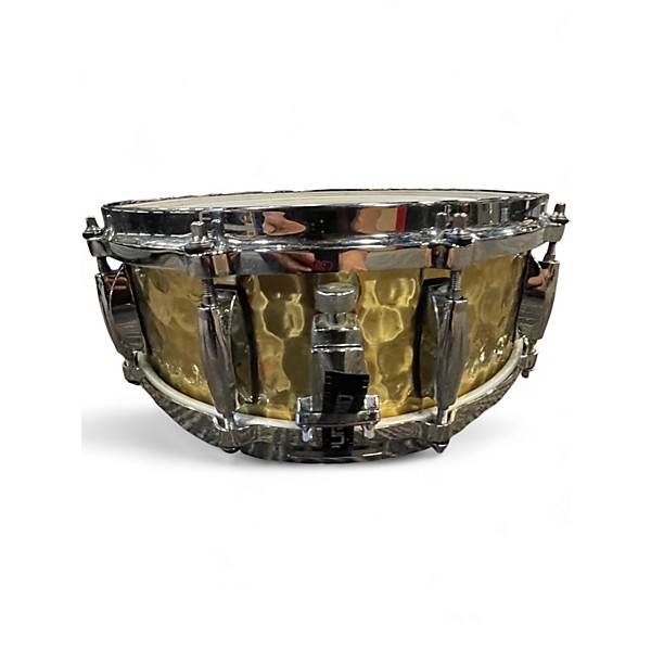 Used Gretsch Drums 14in Silver Series Hammered Brass BRASS Drum