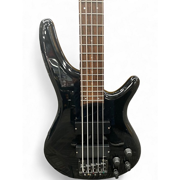 Used Ibanez S885 5 STRING  Black Electric Bass Guitar