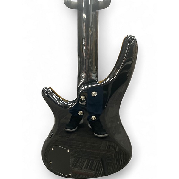 Used Ibanez S885 5 STRING  Black Electric Bass Guitar