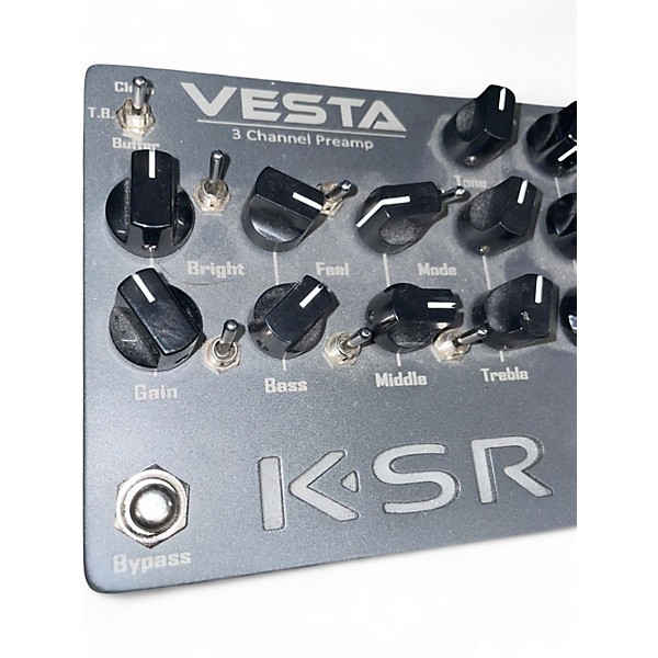 Used Ksr VESTA 3 CHANNEL PREAMP  Effect Pedal