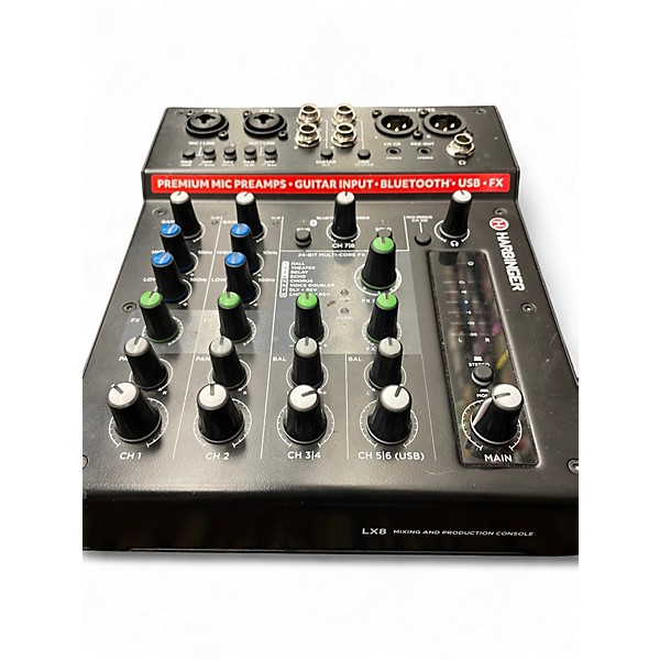 Used Harbinger LX8 Powered Mixer