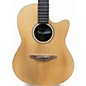 Used Ovation balladeer s771 Natural Acoustic Electric Guitar