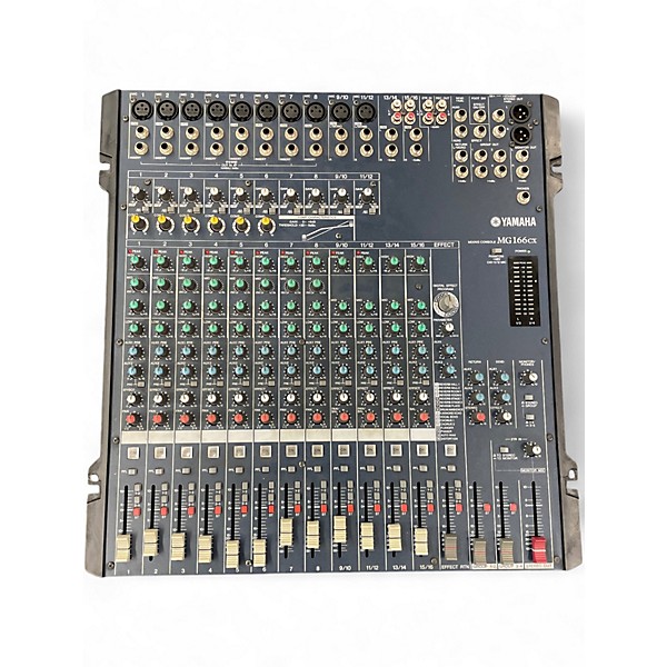 Used Yamaha MG166CX Unpowered Mixer