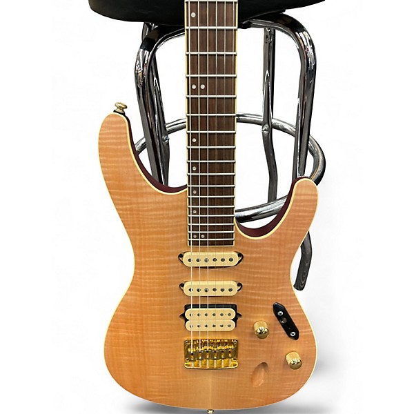 Used Ibanez SEW761FM Natural Solid Body Electric Guitar