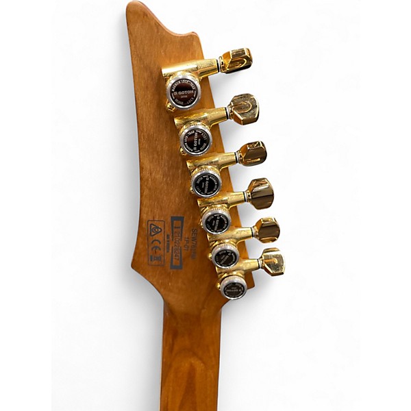 Used Ibanez SEW761FM Natural Solid Body Electric Guitar
