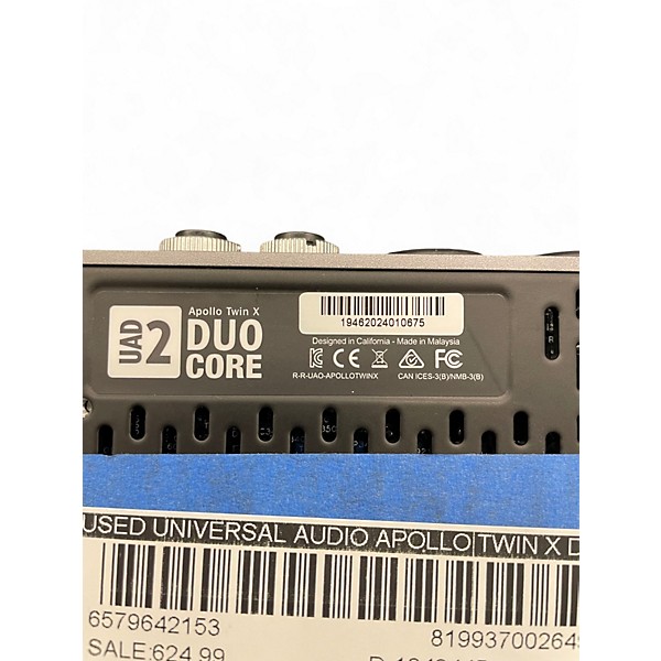 Used Universal Audio Apollo Twin X Duo 3 Audio Interface