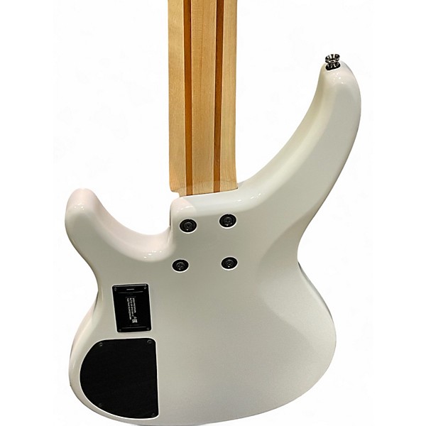 Used Yamaha DRBX305 White Electric Bass Guitar