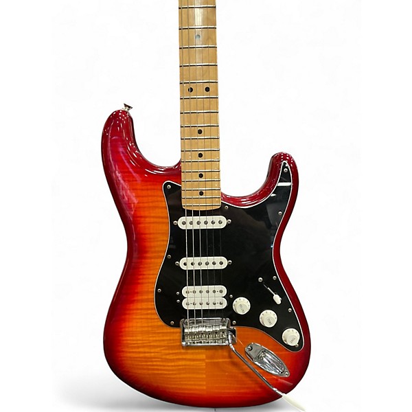 Used Fender Player Stratocaster AGED CHERRY BURST Solid Body Electric Guitar
