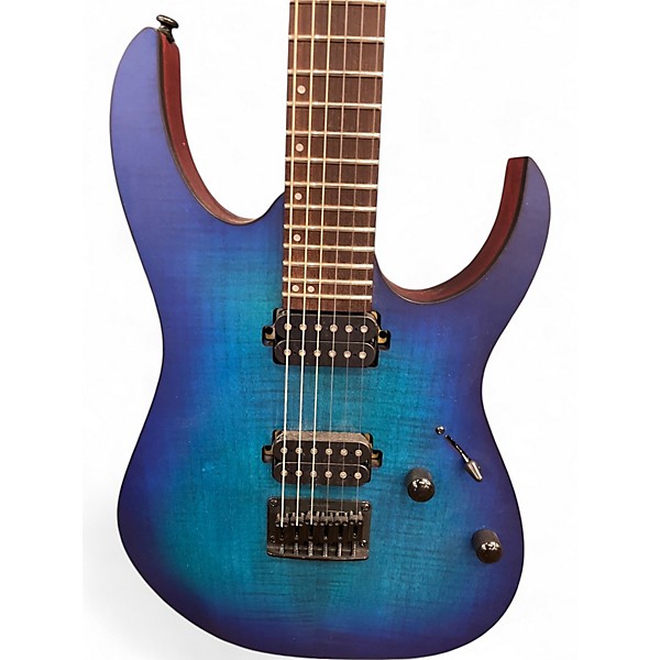 Used Ibanez RG-6003_FM BLUE Solid Body Electric Guitar