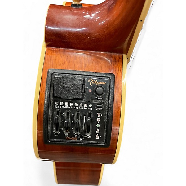 Used Takamine EF508KC NEX Natural Acoustic Electric Guitar