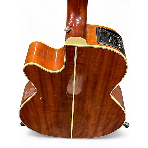 Used Takamine EF508KC NEX Natural Acoustic Electric Guitar