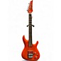 Used 2018 Ibanez JS2410 Joe Satriani Signature Muscle Car Orange Solid Body Electric Guitar thumbnail