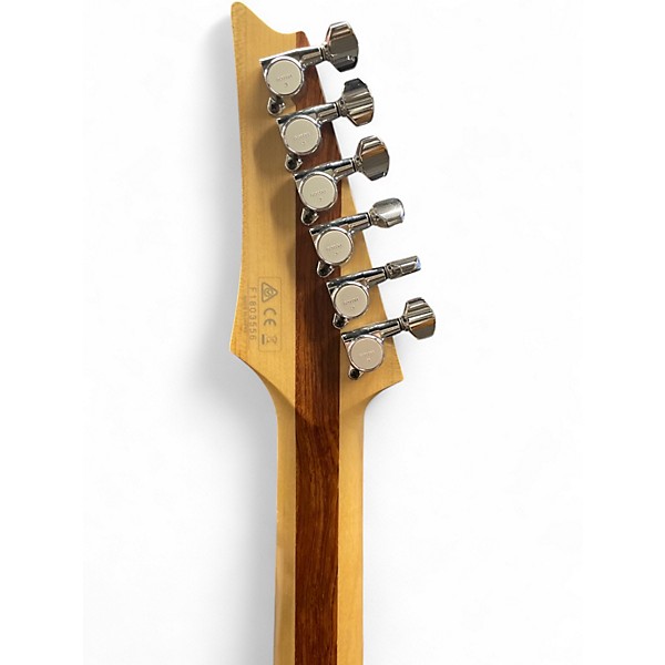 Used 2018 Ibanez JS2410 Joe Satriani Signature Muscle Car Orange Solid Body Electric Guitar