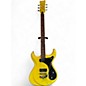 Used Eastwood Sidejack DLX Baritone Modena Yellow Solid Body Electric Guitar thumbnail