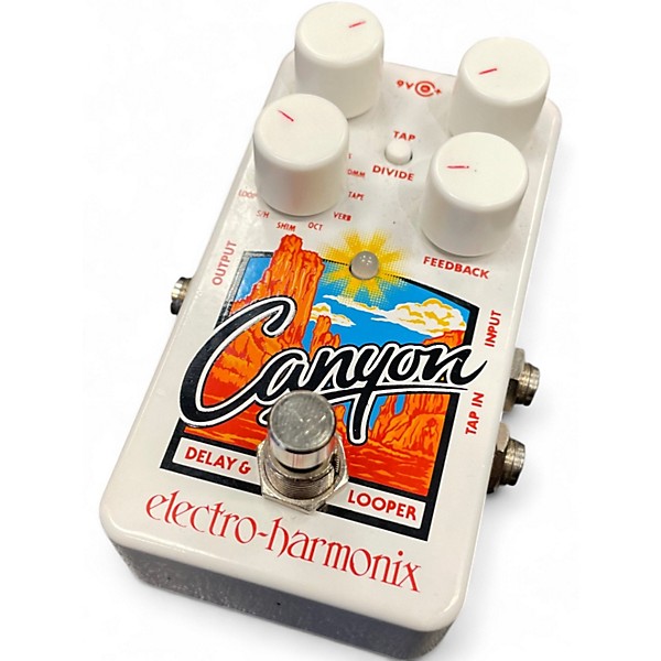 Used Electro-Harmonix Canyon Delay and Looper Effect Pedal