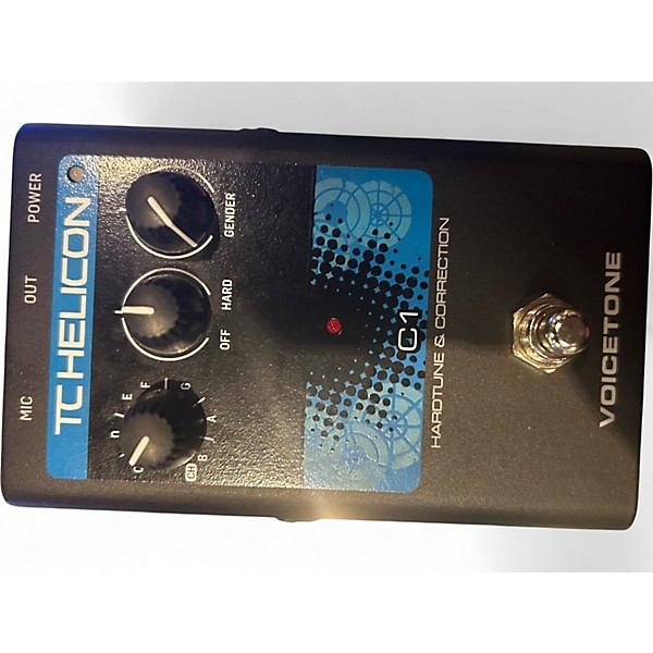 Used TC Helicon VoiceTone Single C1 Multi Effects Processor