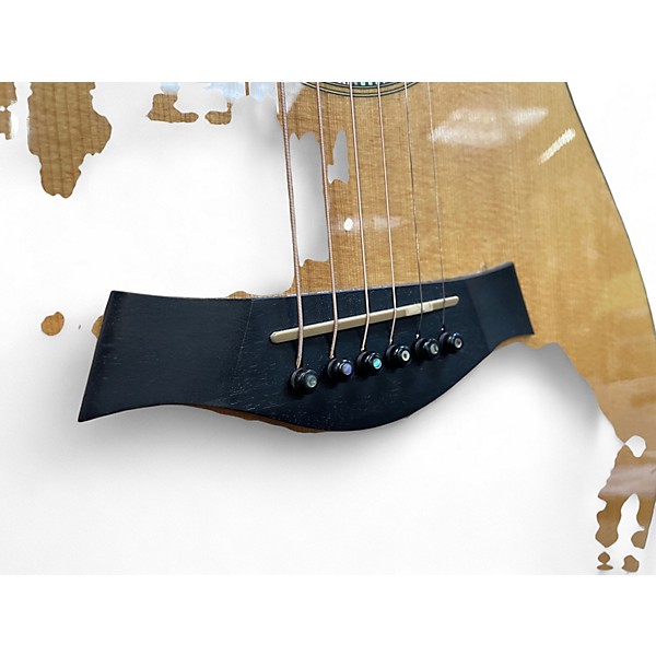 Used Taylor CG8 LRBaggs Natural Acoustic Electric Guitar