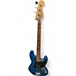 Used 2008 Fender Player Jazz Bass Blue Electric Bass Guitar thumbnail