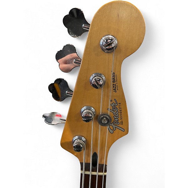 Used Fender Player Jazz Bass Cream Electric Bass Guitar