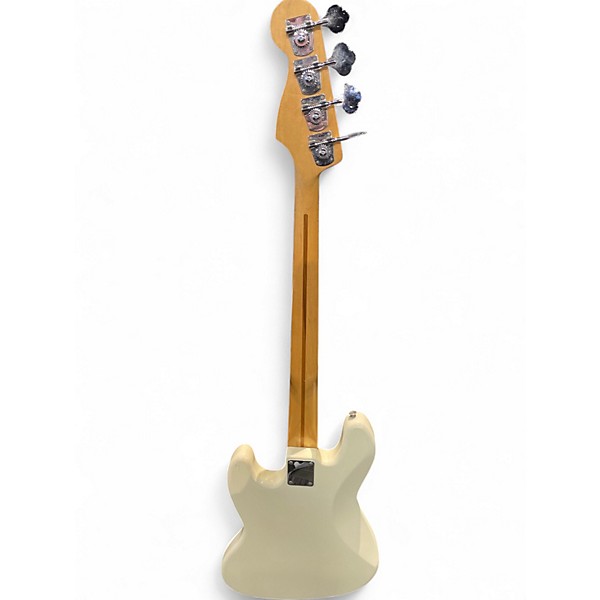 Used Fender Player Jazz Bass Cream Electric Bass Guitar