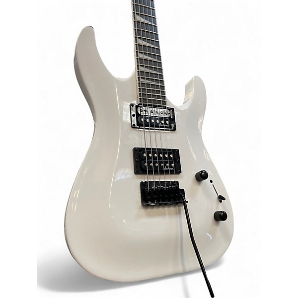 Used Jackson JS22 Dinky White Solid Body Electric Guitar
