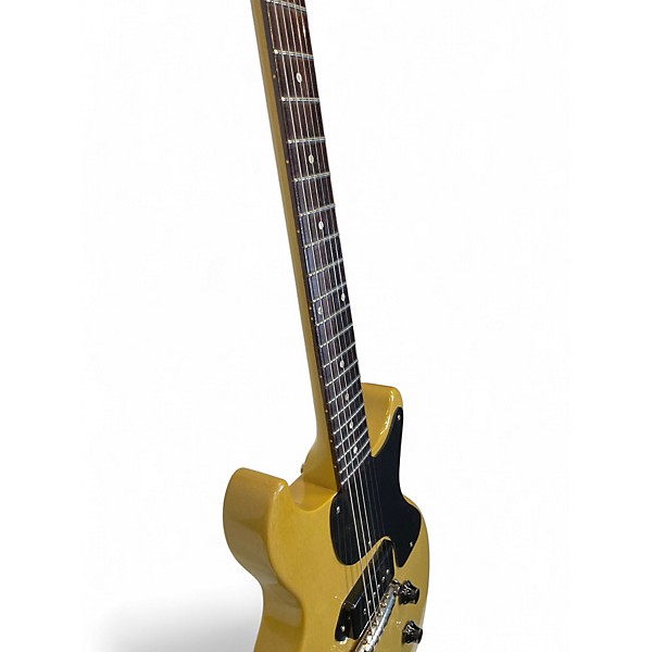 Used Gibson vos custom 1958 double cut tv yellow Solid Body Electric Guitar