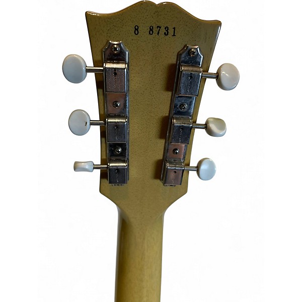 Used Gibson vos custom 1958 double cut tv yellow Solid Body Electric Guitar