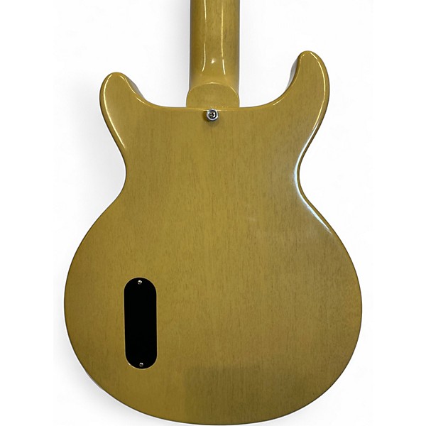 Used Gibson vos custom 1958 double cut tv yellow Solid Body Electric Guitar