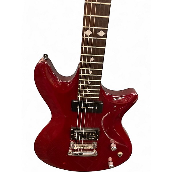 Used Schecter Guitar Research T-1 RED Solid Body Electric Guitar