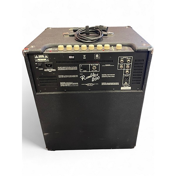 Used Fender Rumble 200 Bass Combo Amp