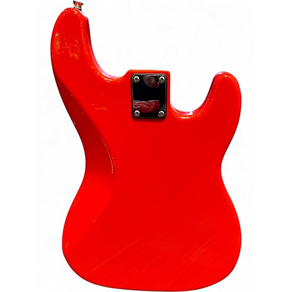 Used Harley Benton VT Series Red Electric Bass Guitar