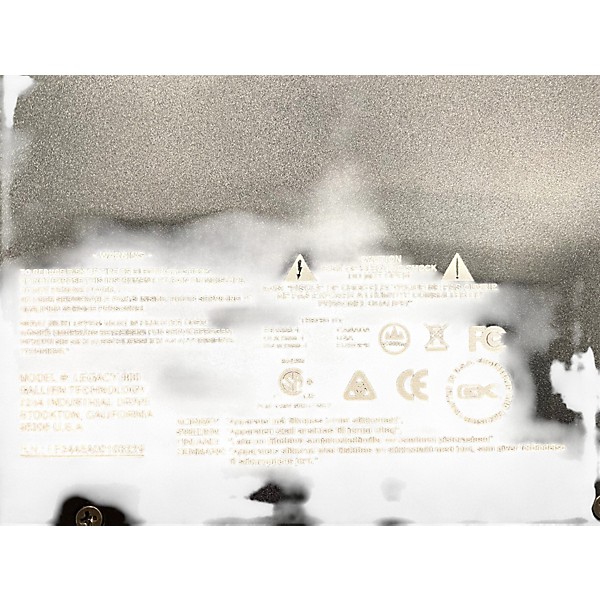 Used Gallien-Krueger LEGACY 800 Bass Amp Head