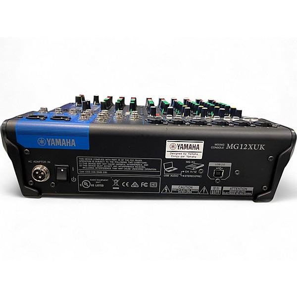 Used Yamaha MG12XUK Powered Mixer