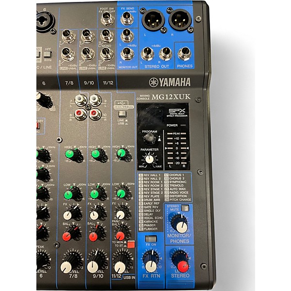 Used Yamaha MG12XUK Powered Mixer