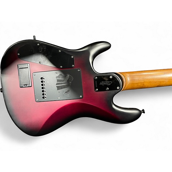 Used Sterling by Music Man Jason Richardson Signature Cutlass HH Dark Scarlet Burst Solid Body Electric Guitar