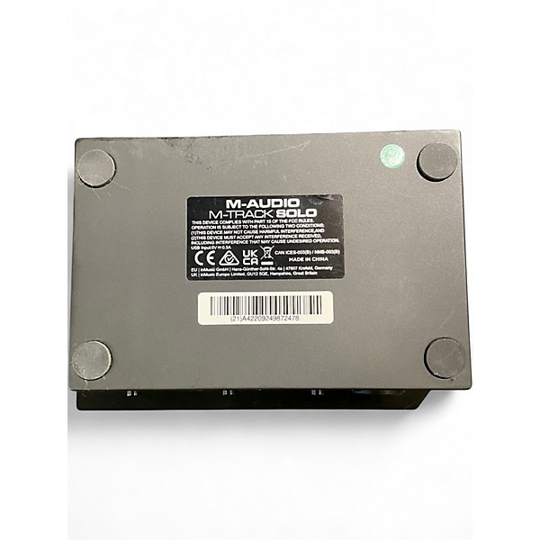Used M-Audio M-TRACK SOLO Audio Interface
