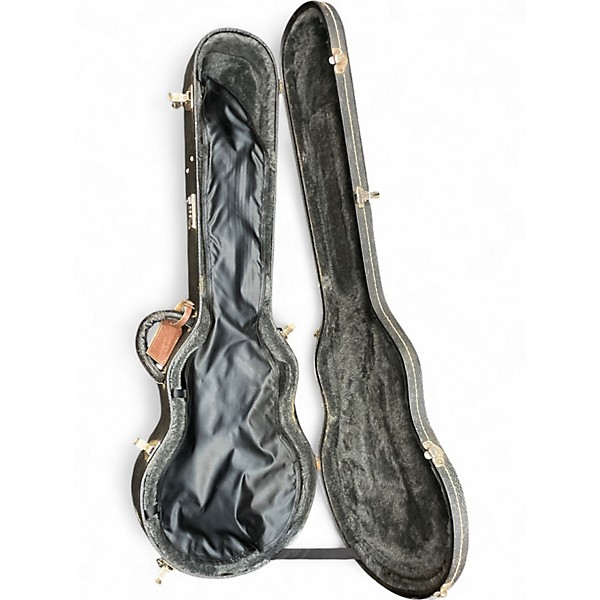 Used Gibson Les Paul Standard Black Solid Body Electric Guitar