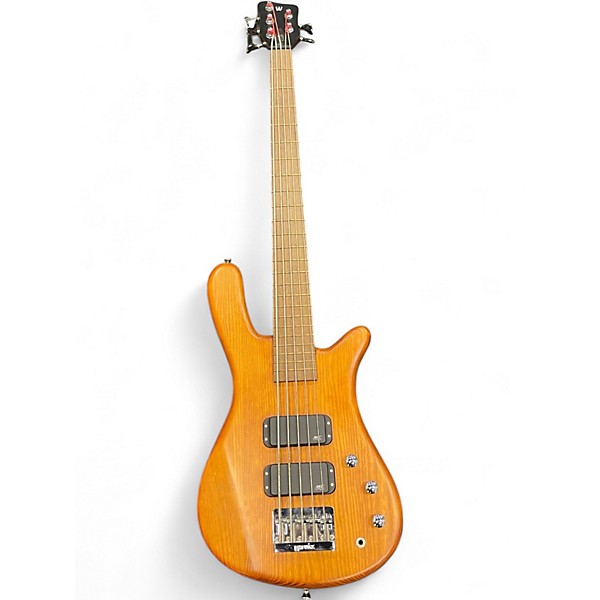 Used Warwick Streamer Standard 5 Natural Electric Bass Guitar