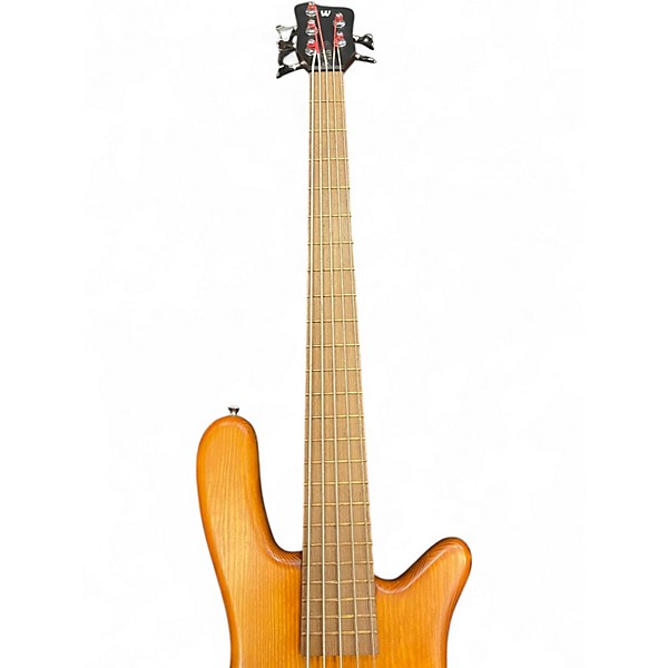 Used Warwick Streamer Standard 5 Natural Electric Bass Guitar