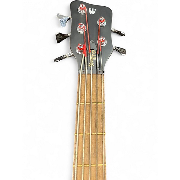 Used Warwick Streamer Standard 5 Natural Electric Bass Guitar