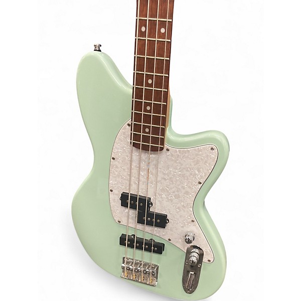 Used Ibanez TMB100P Surf Green Electric Bass Guitar