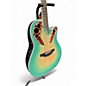 Used Ovation CE44X-9B-G Celebrity Mintburst Acoustic Electric Guitar