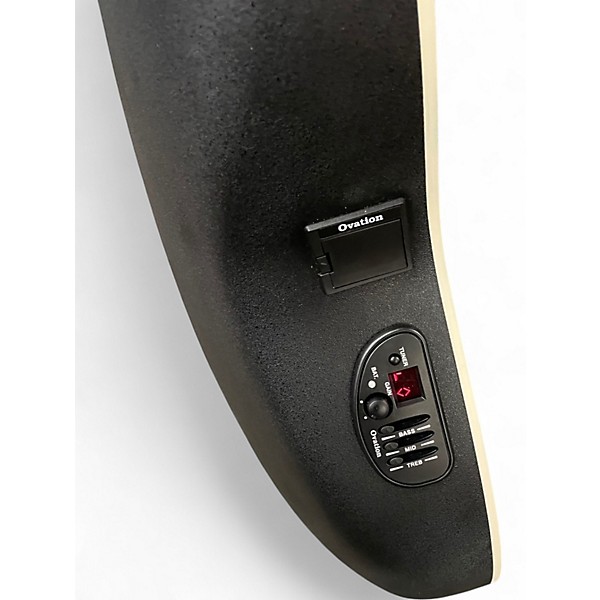 Used Ovation CE44X-9B-G Celebrity Mintburst Acoustic Electric Guitar