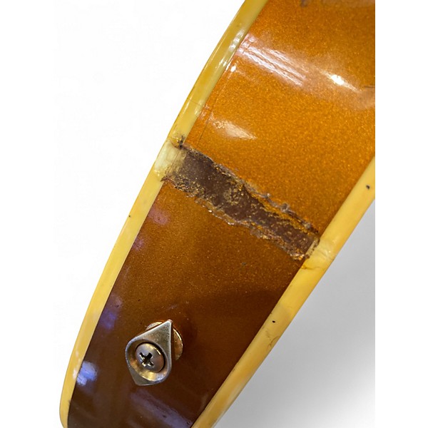 Vintage 1983 Gibson Les Paul Custom Gold Solid Body Electric Guitar