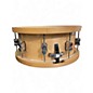 Used PDP by DW 6.5in Concept Series 20-Ply with Wood Hoops 14in Natural Lacquer Drum