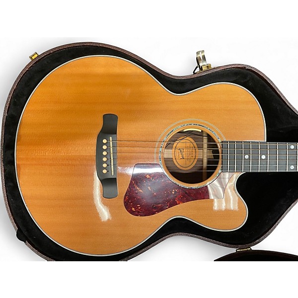 Used Gibson HP 665 SB Natural Acoustic Electric Guitar