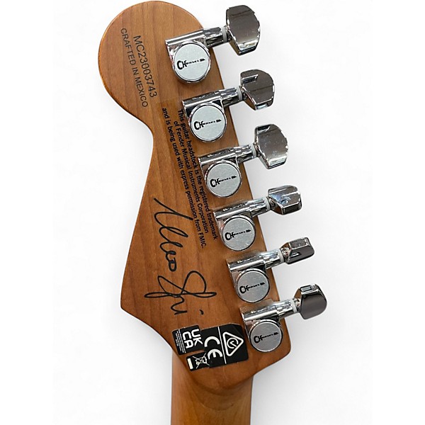 Used Charvel MARCO SFOGLI SIGNATURE SO-CAL STYLE I HSS FR CM QM TRANSPARENT PURPLE BURSR Solid Body Electric Guitar