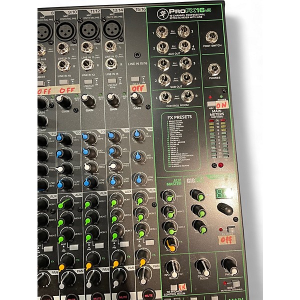 Used Mackie PROFX16 Unpowered Mixer
