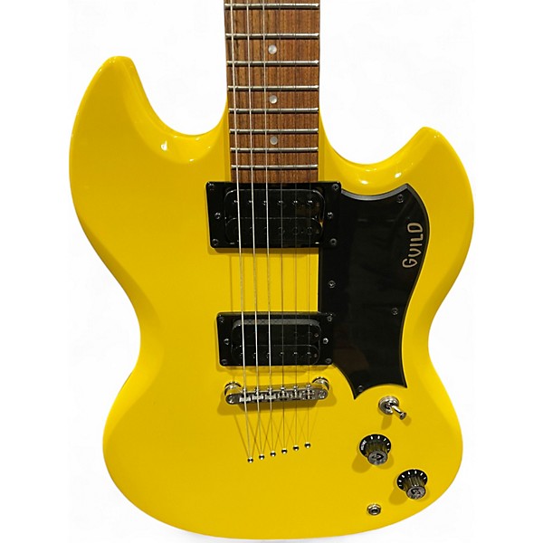 Used Guild Polara Voltage Yellow Solid Body Electric Guitar